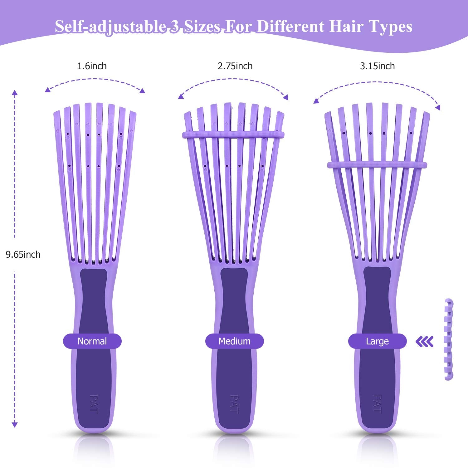 URTHEONE brosse démêlante utilisable sous la douche.
