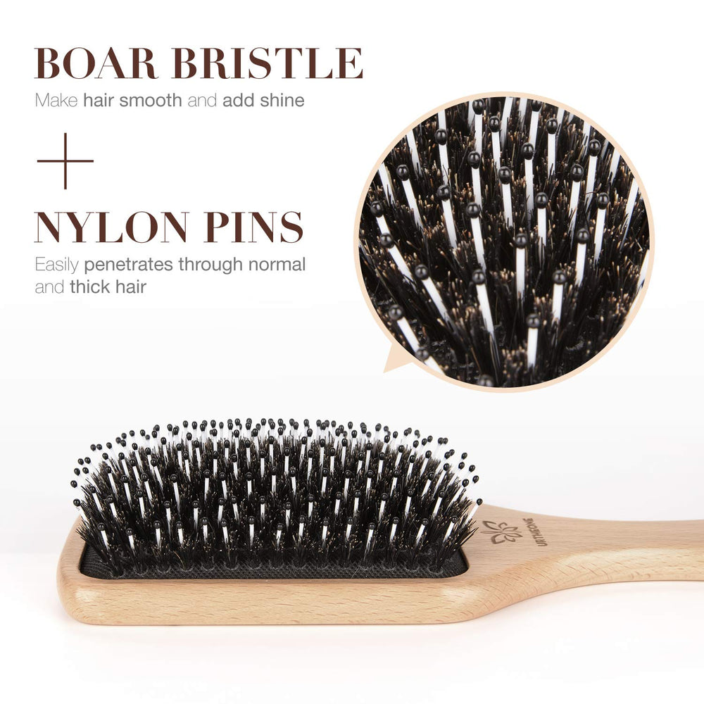 URTHEONE brosse avec embouts nylon ronds massant le cuir chevelu