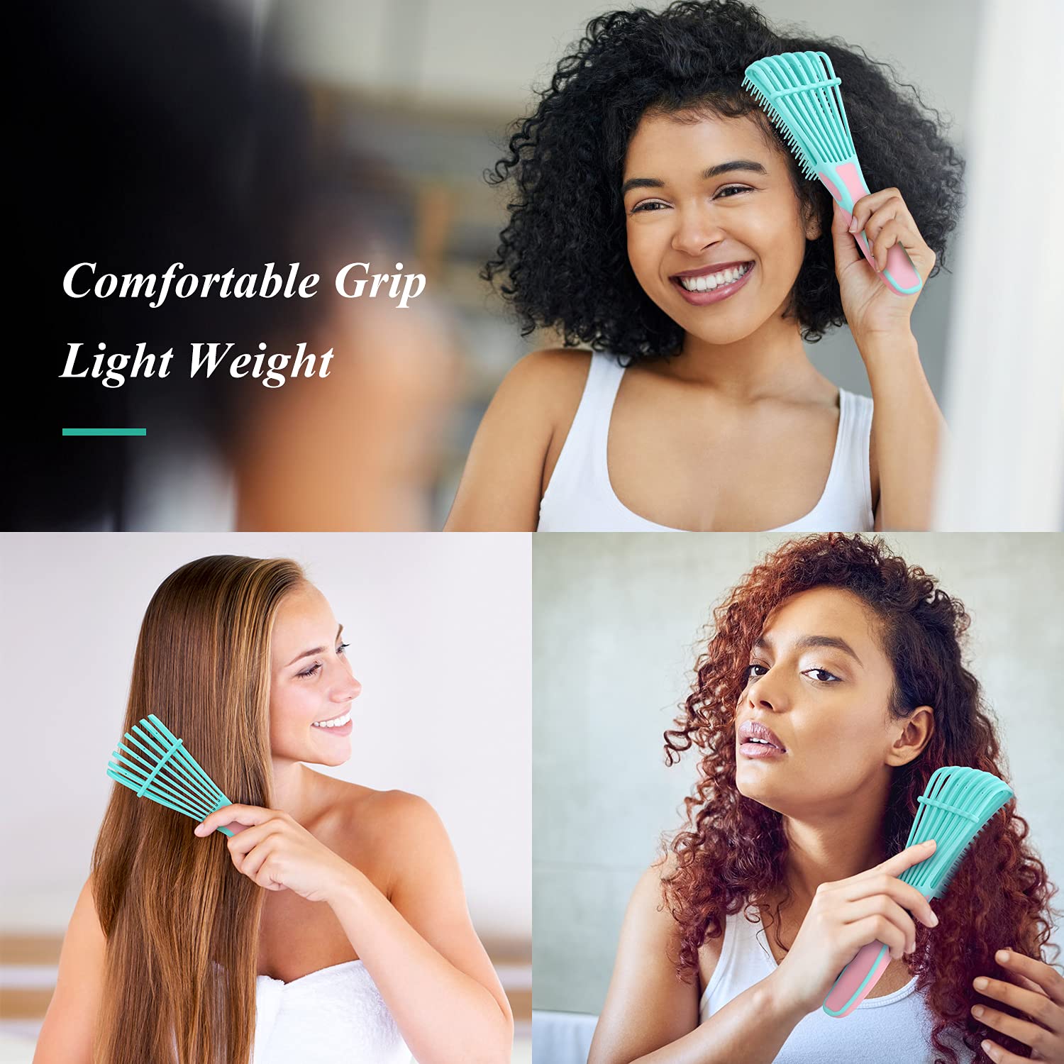 Utilisation sous la douche avec les cheveux mouillés grâce à URTHEONE.
