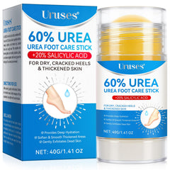 Uruses baton soin pieds absorption rapide pour peau lisse.