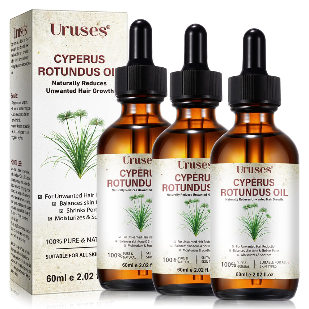 Uruses huile Cyperus Rotundus, flacon verse pour une application précise.