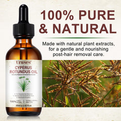 Uruses huile Cyperus Rotundus, gouttes faciles à doser pour une peau hydratée.
