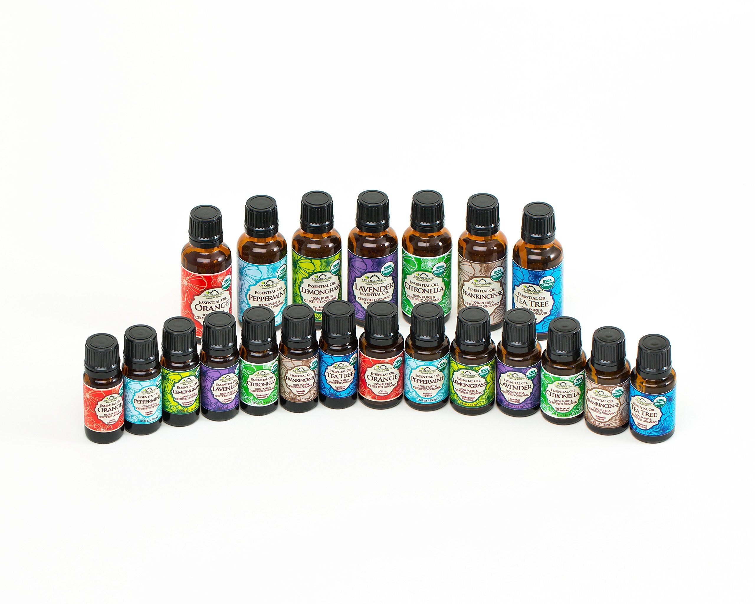 Emballage US Organic certifié biologique à 10 ml, prêt à l’emploi.