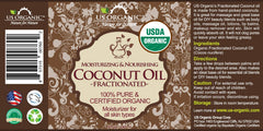 US Organic Huile MCT coco fractionnee — versement facile pour melanges personnalises.