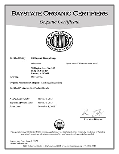 US Organic emballage durable avec compte-gouttes en verre.