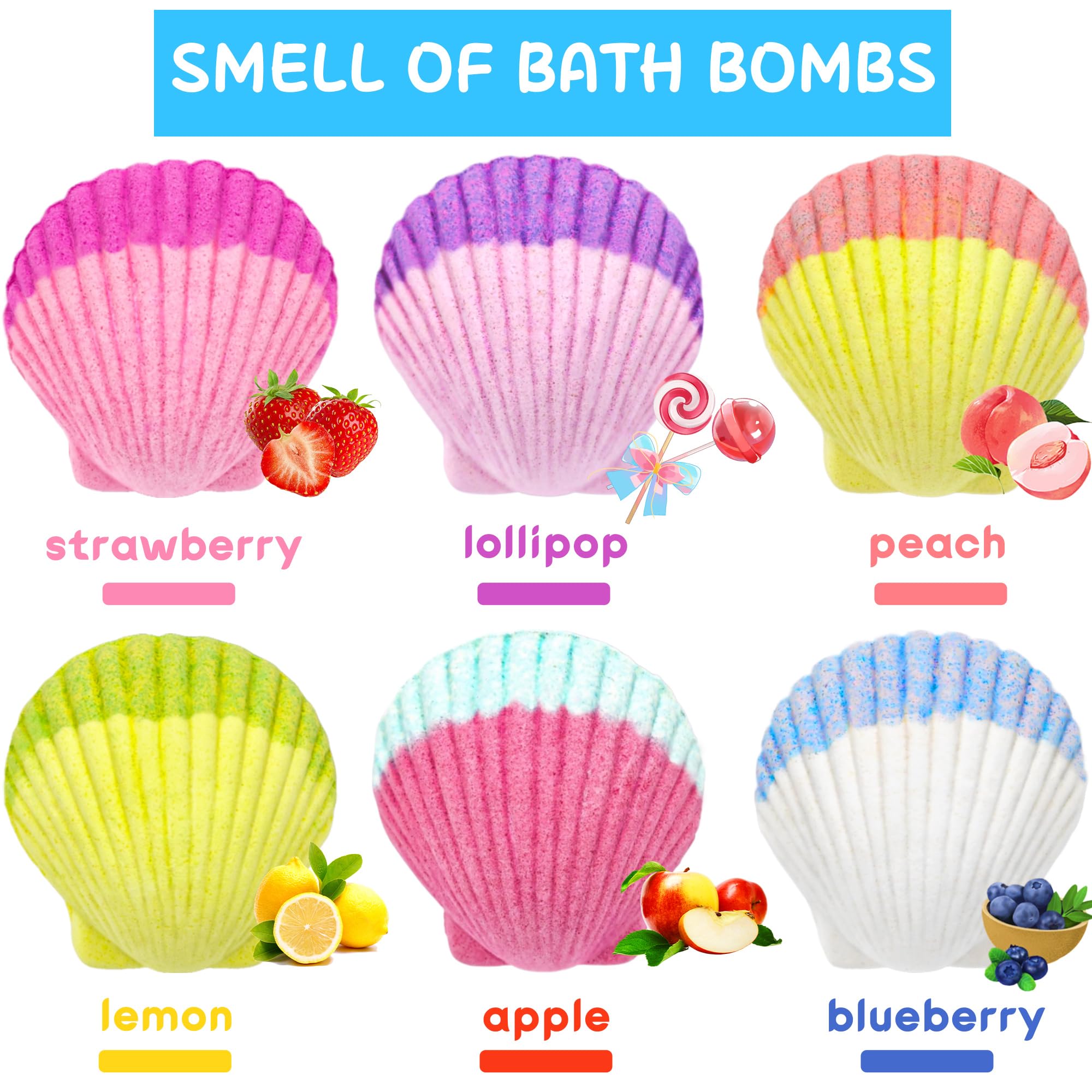 Usand bombe-bain sirène pomme surprise: rituel bain coloré et découverte ludique.