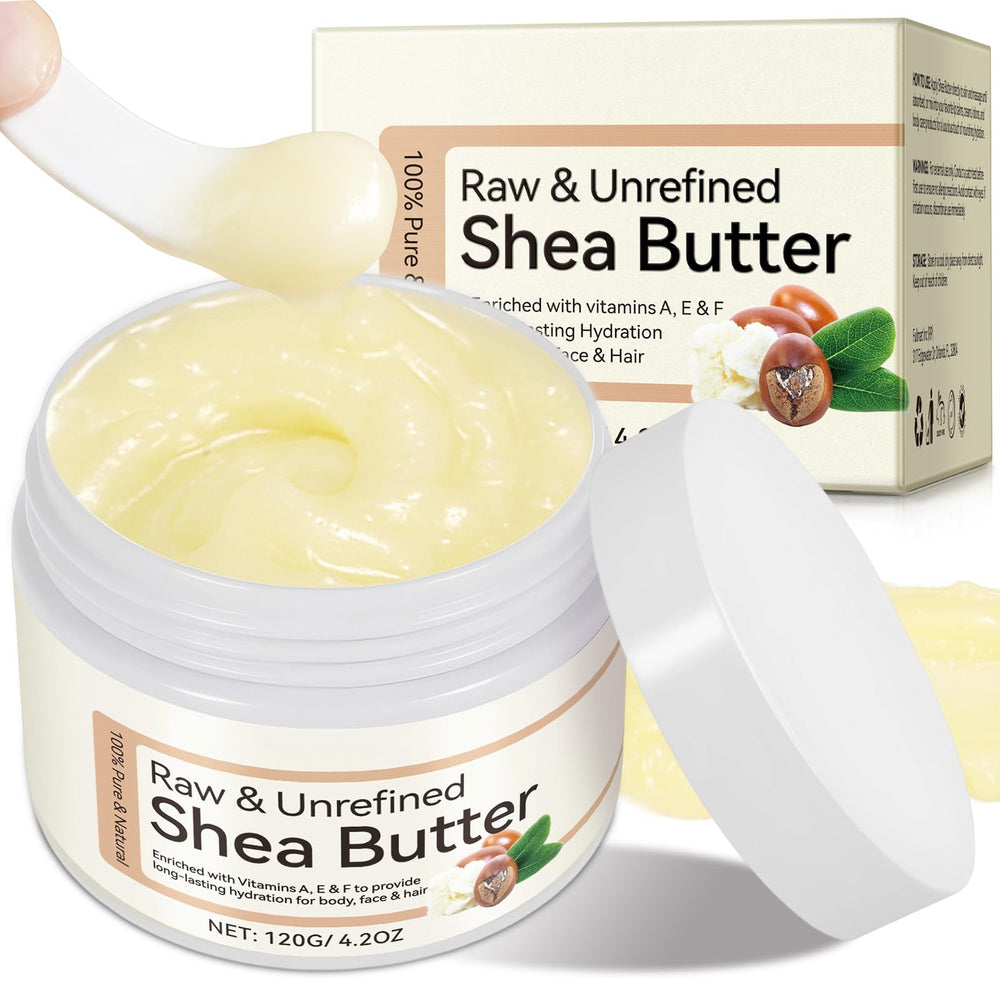 USBSREGARDS Beurre de Karité Cru – texture riche pour nourrir la peau en profondeur