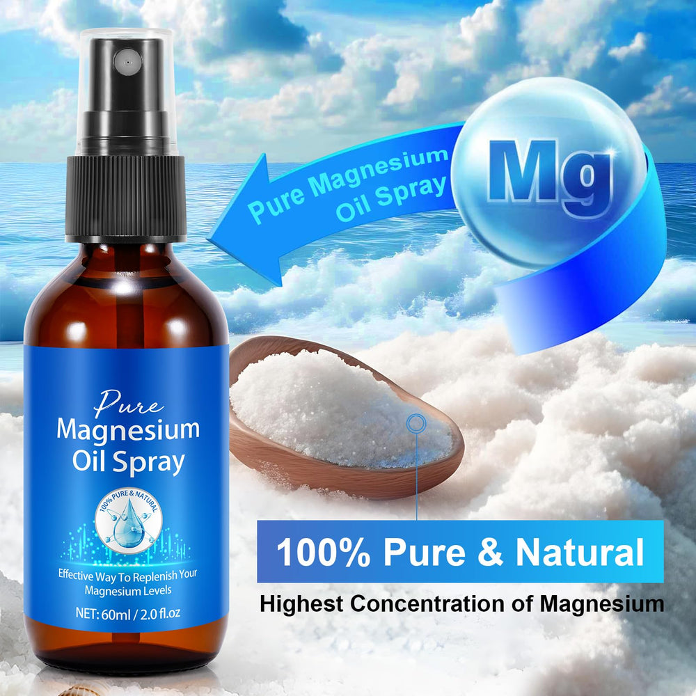 USBSREGARDS magnésium massage du derme des pieds.