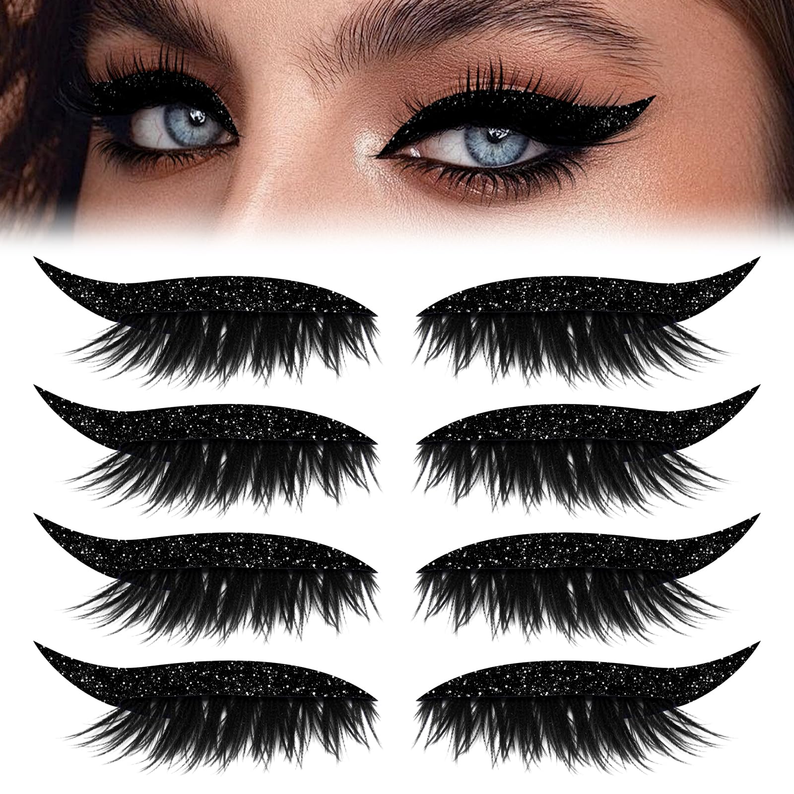 usemy patch yeux ombres cils, tenue longue durée et contour net.