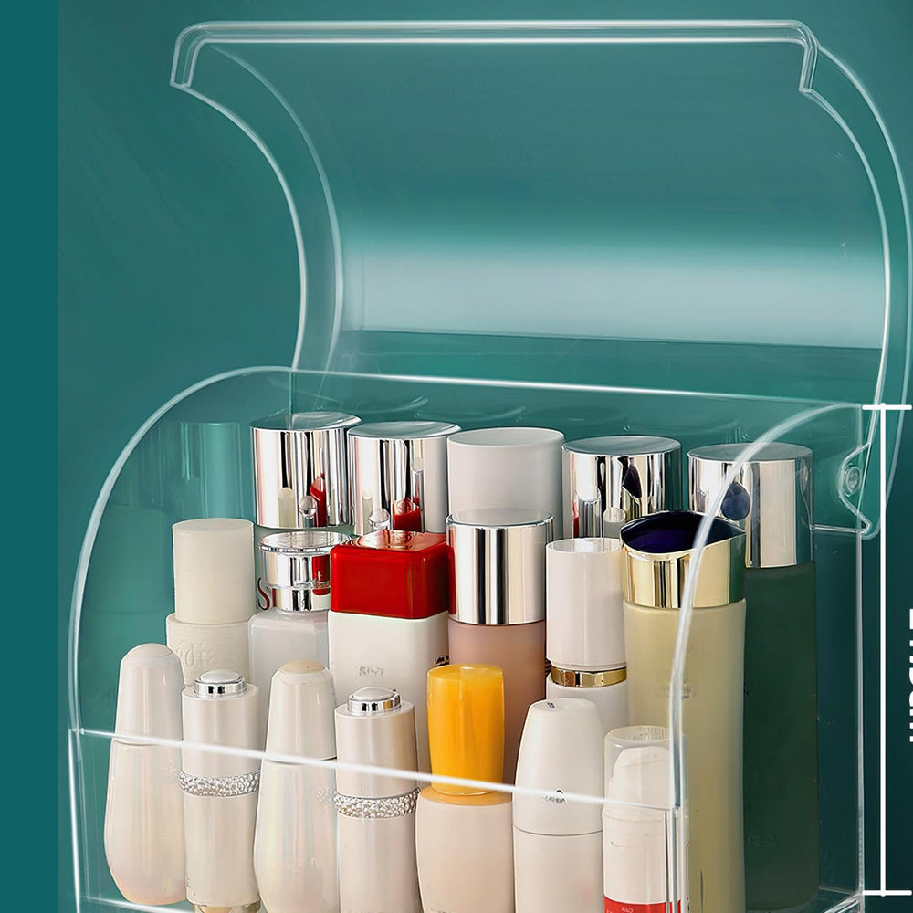 UShioart rangement beauté en acrylique transparent durable.