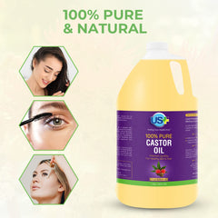US+ huile de ricin - soin peau hydratant et antioxydant.