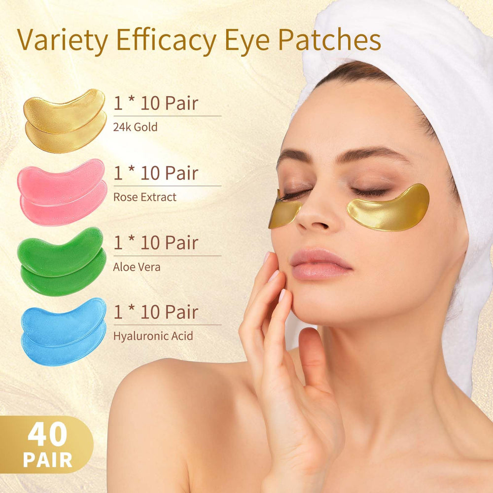 USTELIR patches yeux rose: éclaircir le regard et atténuer la fatigue