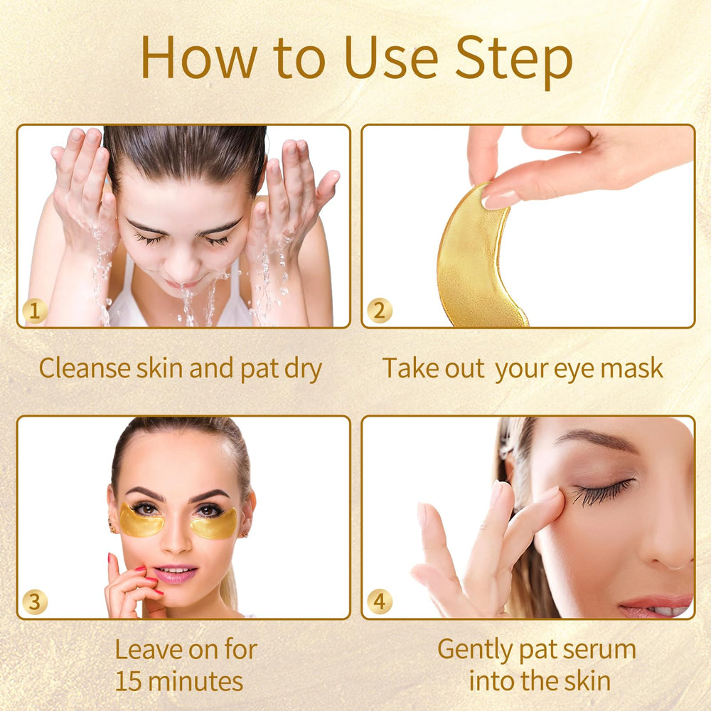 USTELIR usage quotidien patchs yeux pour un regard frais