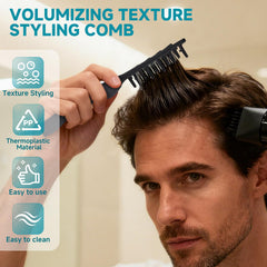 Utmiga Texture Comb – coiffage texturisant pour texture naturelle et volumineuse.