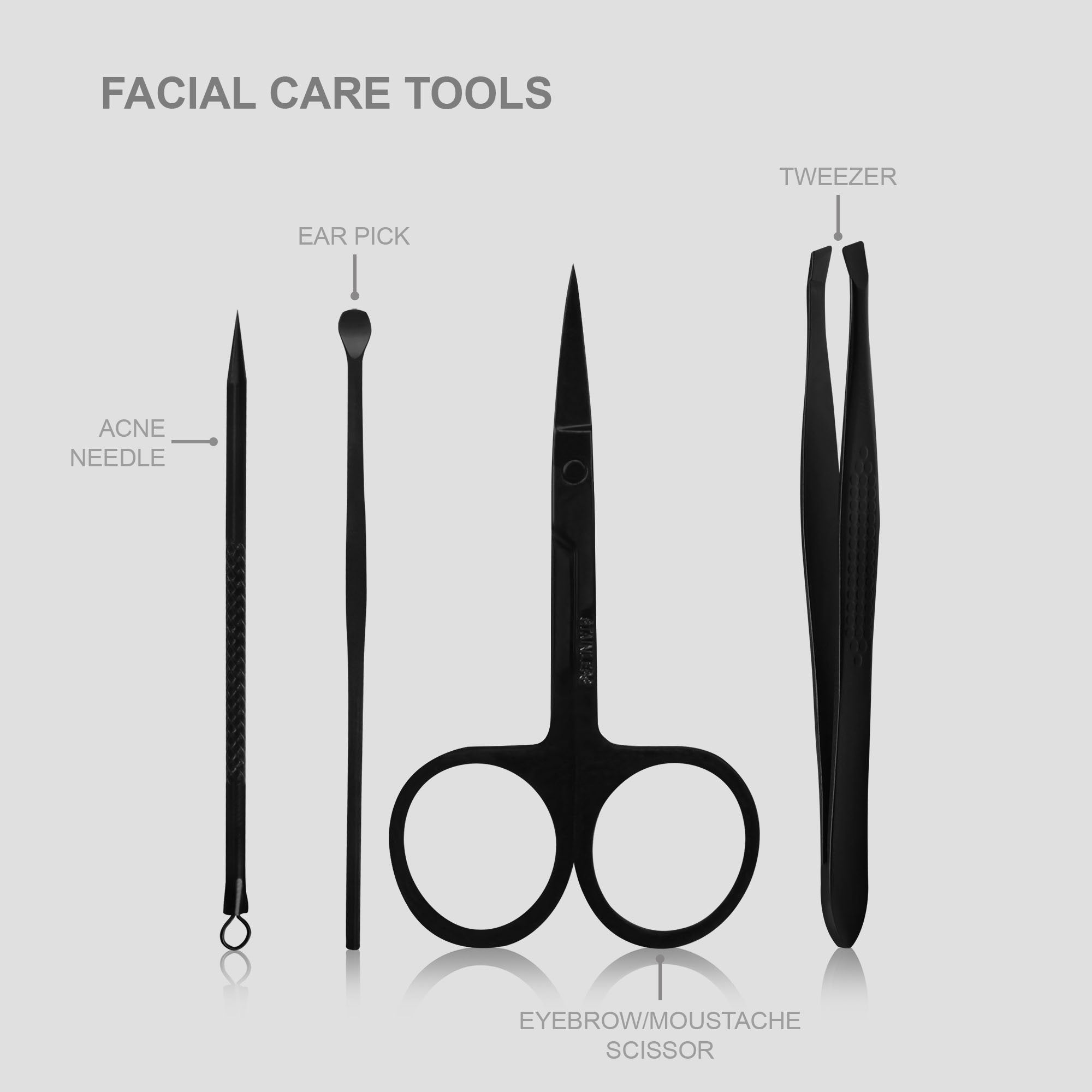 Pince-sourcils polyvalente Utopia Care pour modeler contours.