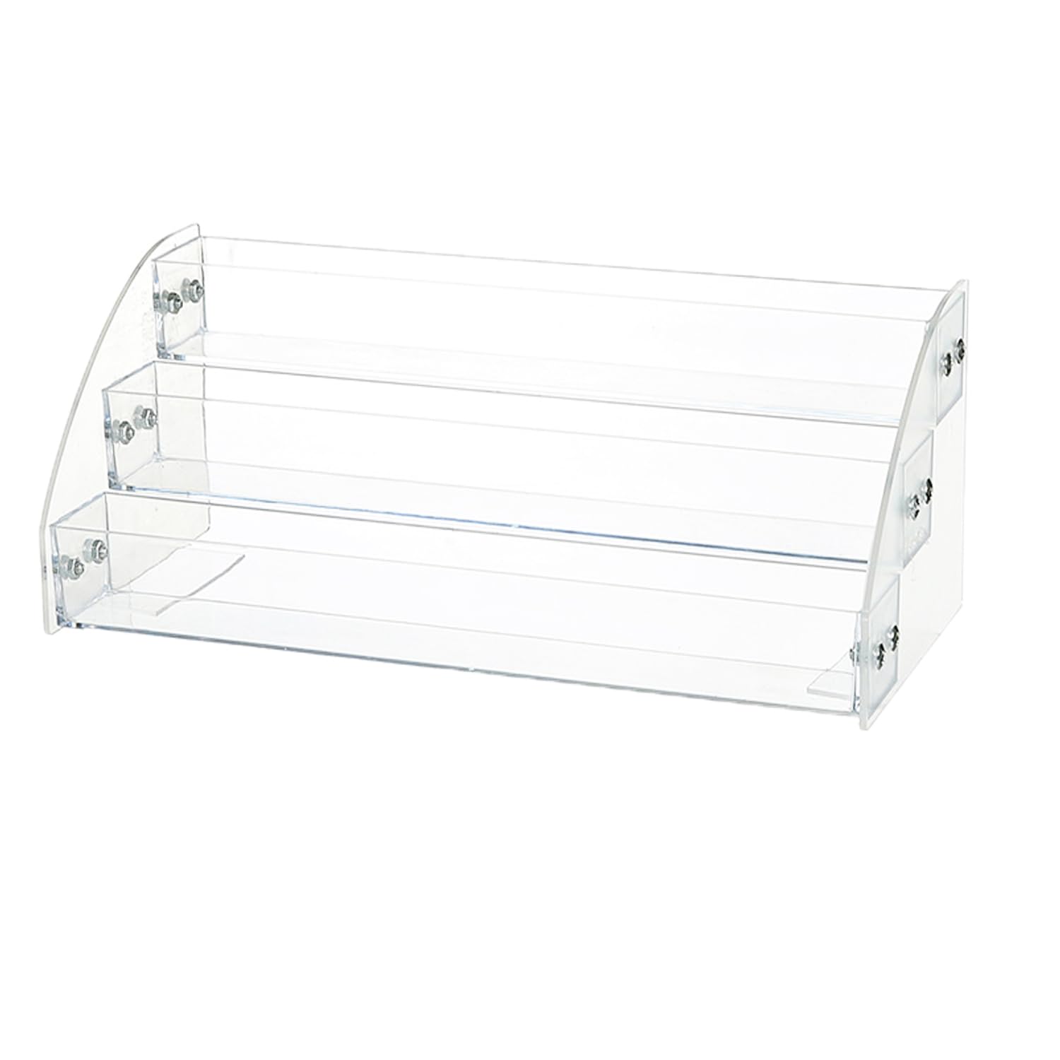 UtySty Organisateur medicaments 3 étages en acrylique, rangement clair et accessible.