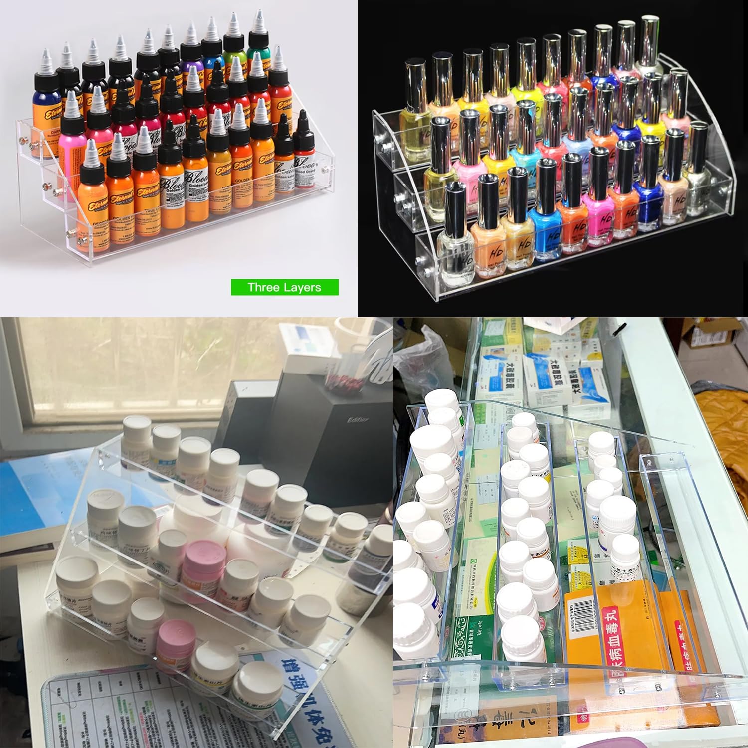 UtySty Utilisation polyvalente: parfums, vernis et pigments en sécurité.