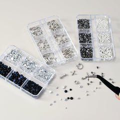 UWETIME clous en alliage, tailles variees pour ongles personnalises