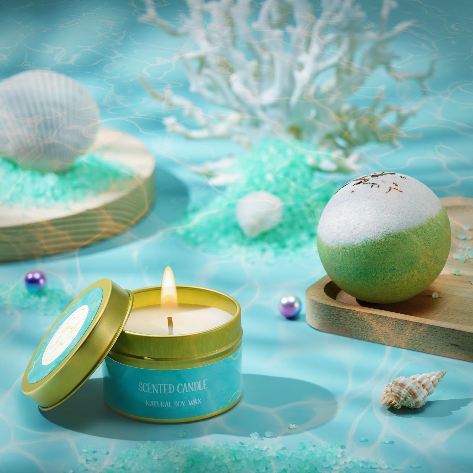 Bougie senteur bain Uwingess : ambiance spa à domicile