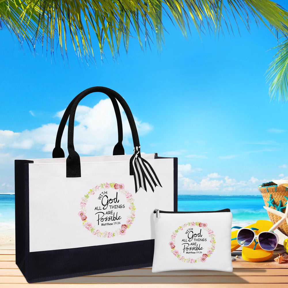 Trousse maquillage à double couture Uwingess pour rangement pratique