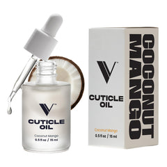 V Beauty Pure huile-cuticules bouteille-pompe, hydratation en profondeur pour ongles sains.