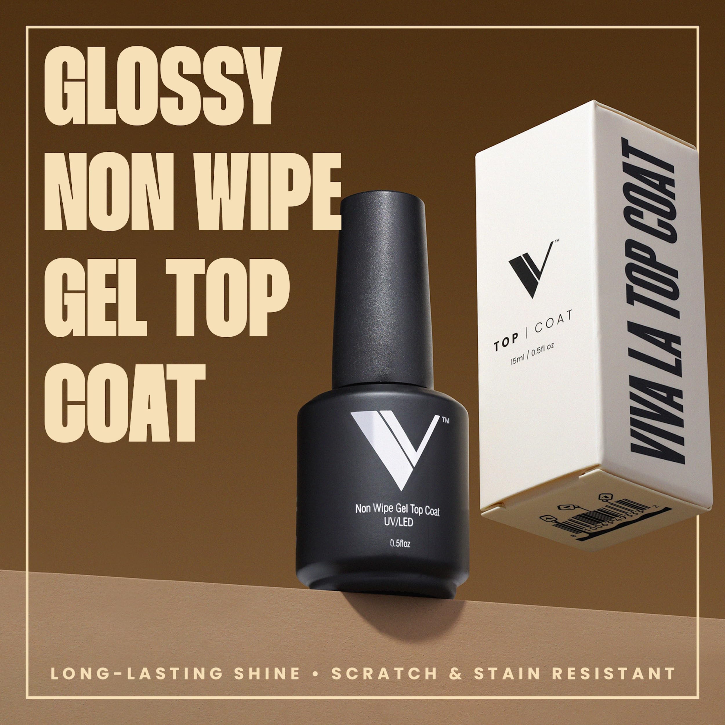 V Beauty Pure – ongles-brillance-sans-traces, finition gel éclatante et durable.