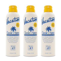 VACATION brume solaire classique, invisible sur toutes les carnations et sans traces.