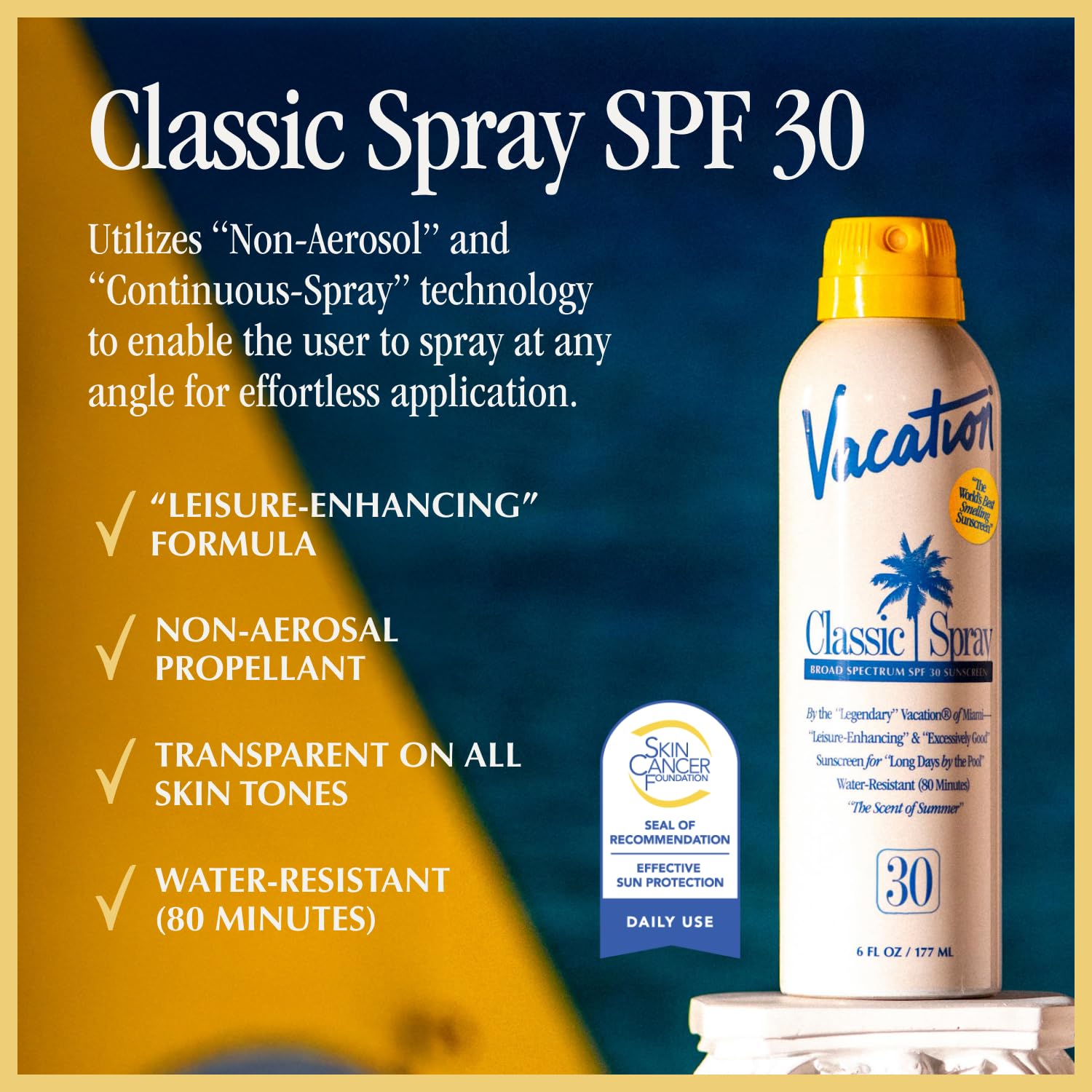 Vacation Classic Spray: parfum paradisiaque et rafraîchissant à chaque application.