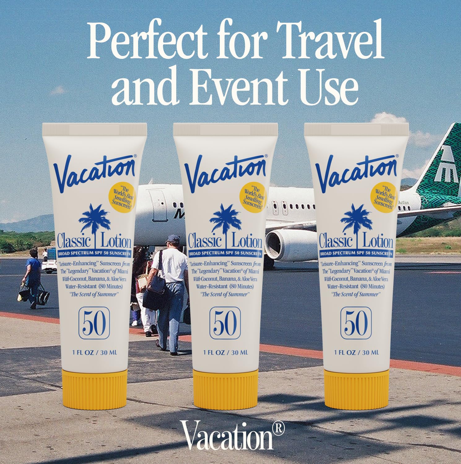 VACATION Finition invisible: sans traces blanches, convient à tous les tons de peau.