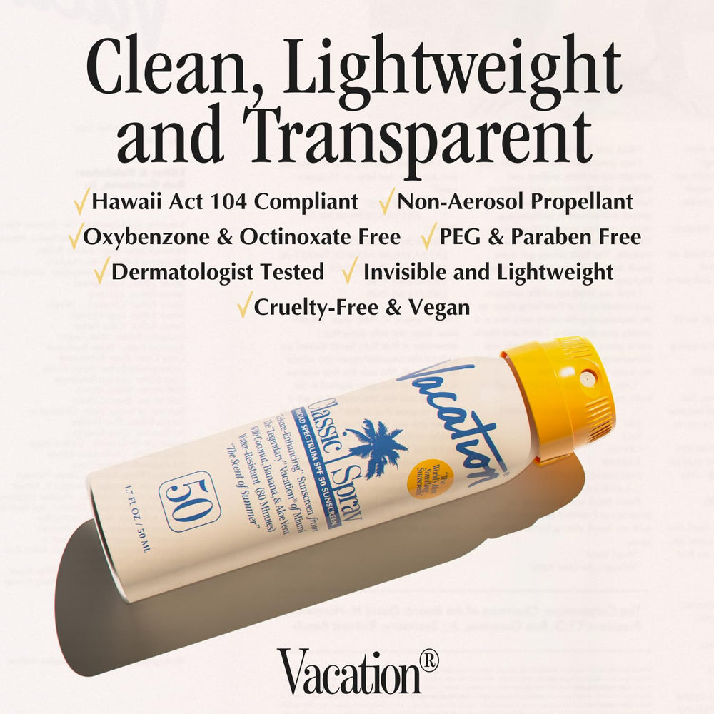 VACATION Mini Classic parfum ARQUISTE, senteur tropicale agréable.