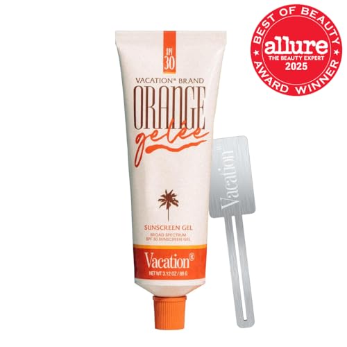 VACATION Orange Gelée : application sur peau sans traces