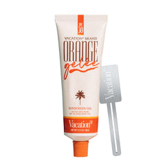 VACATION Orange Gelée : bouteille prête pour voyage et fini lumineux