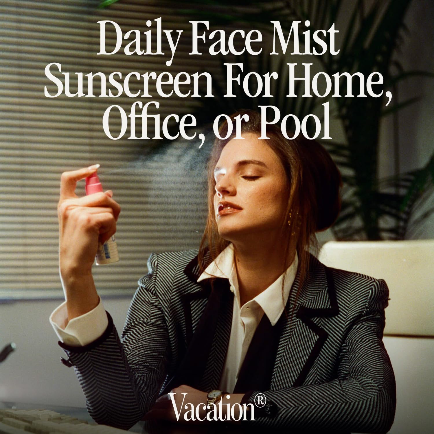 VACATION Super Spritz application rapide sans maquillage sèche rapidement