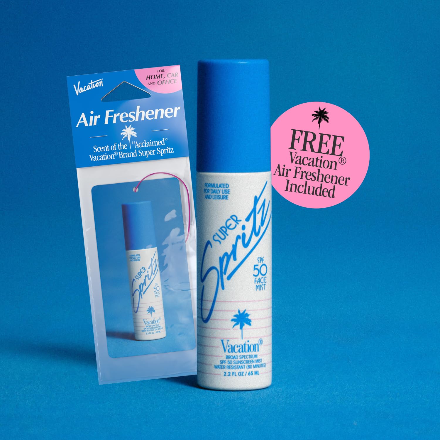 VACATION Super Spritz senteur subtile et rafraîchissante à chaque spray