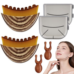 Brosse lymphatique visage Vafada contour pour circulation améliorée.
