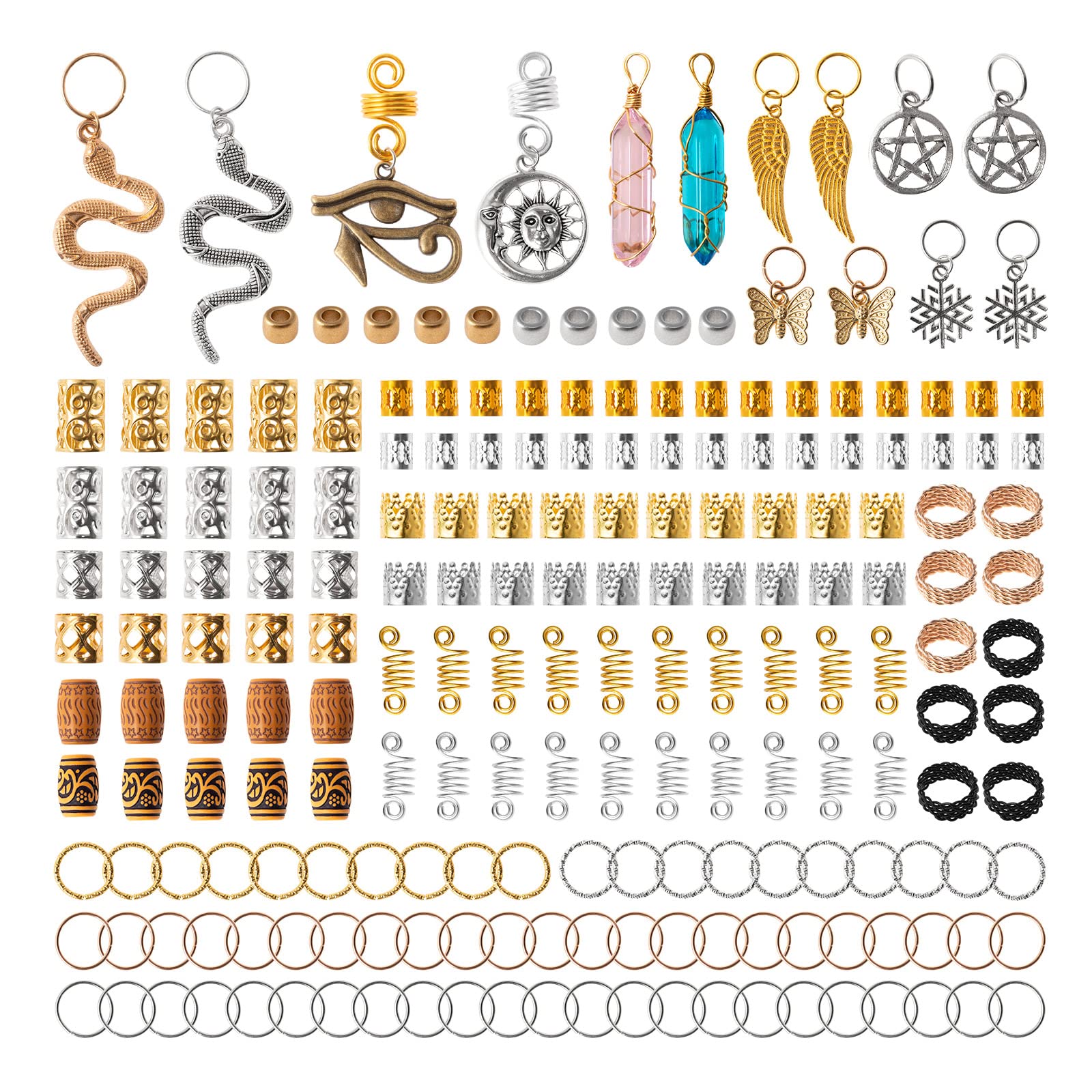 Boîte de rangement Vaikby accessoires cheveux, organisation pratique