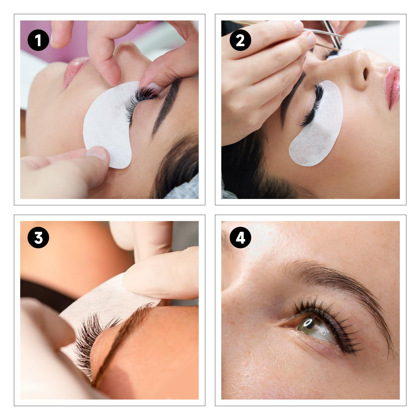 Effet hydratant après retrait des patchs Vaincre autour des yeux.