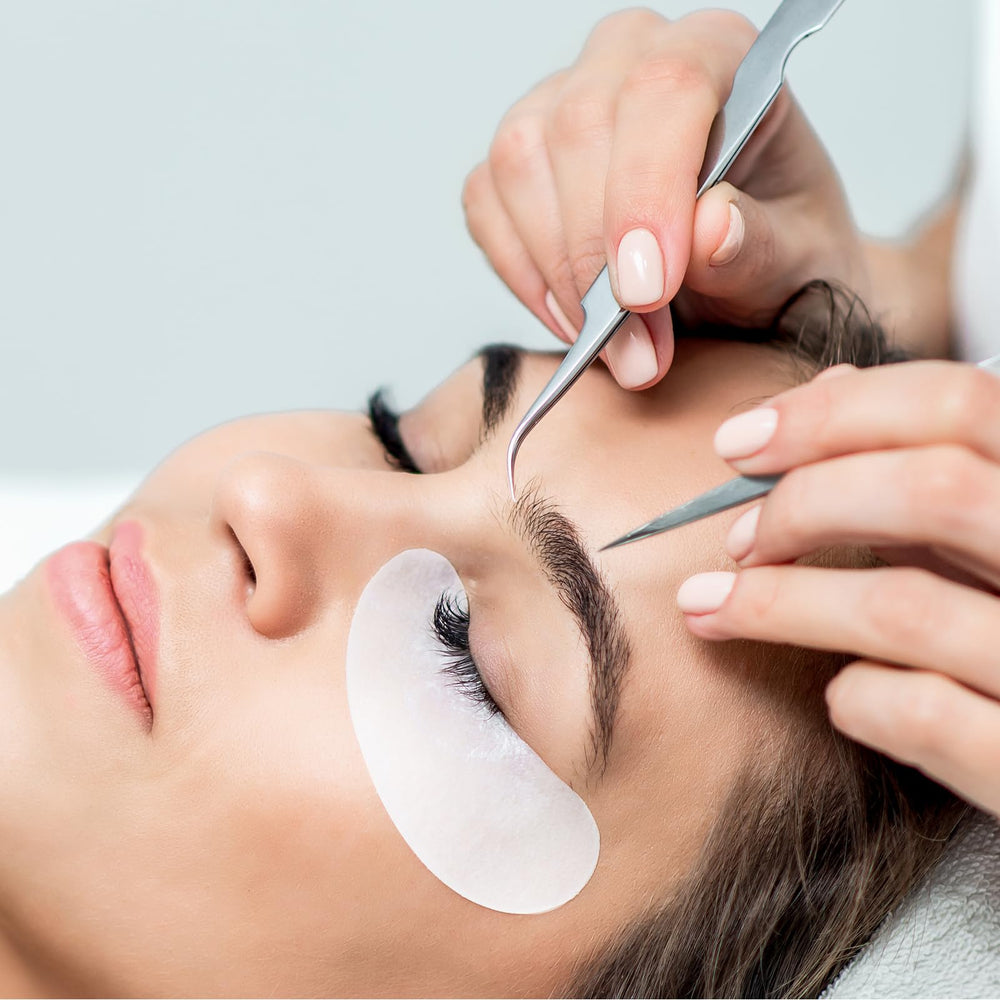 Utilisation professionnelle en salon maquillage avec les patchs Vaincre.