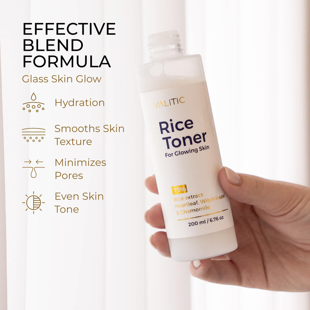 VALITIC brillance et hydratation avec vitamine C et acide hyaluronique.