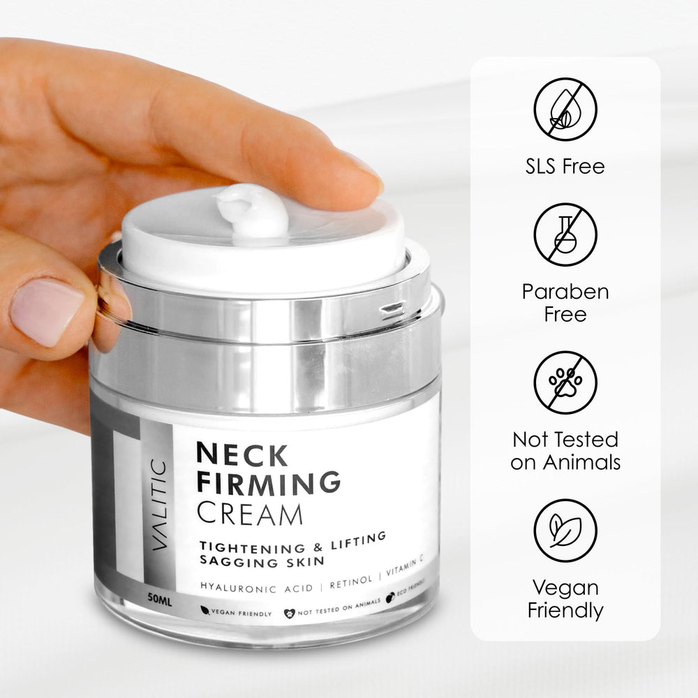 VALITIC Crème du cou — huile d'avocat nourrissante pour la peau