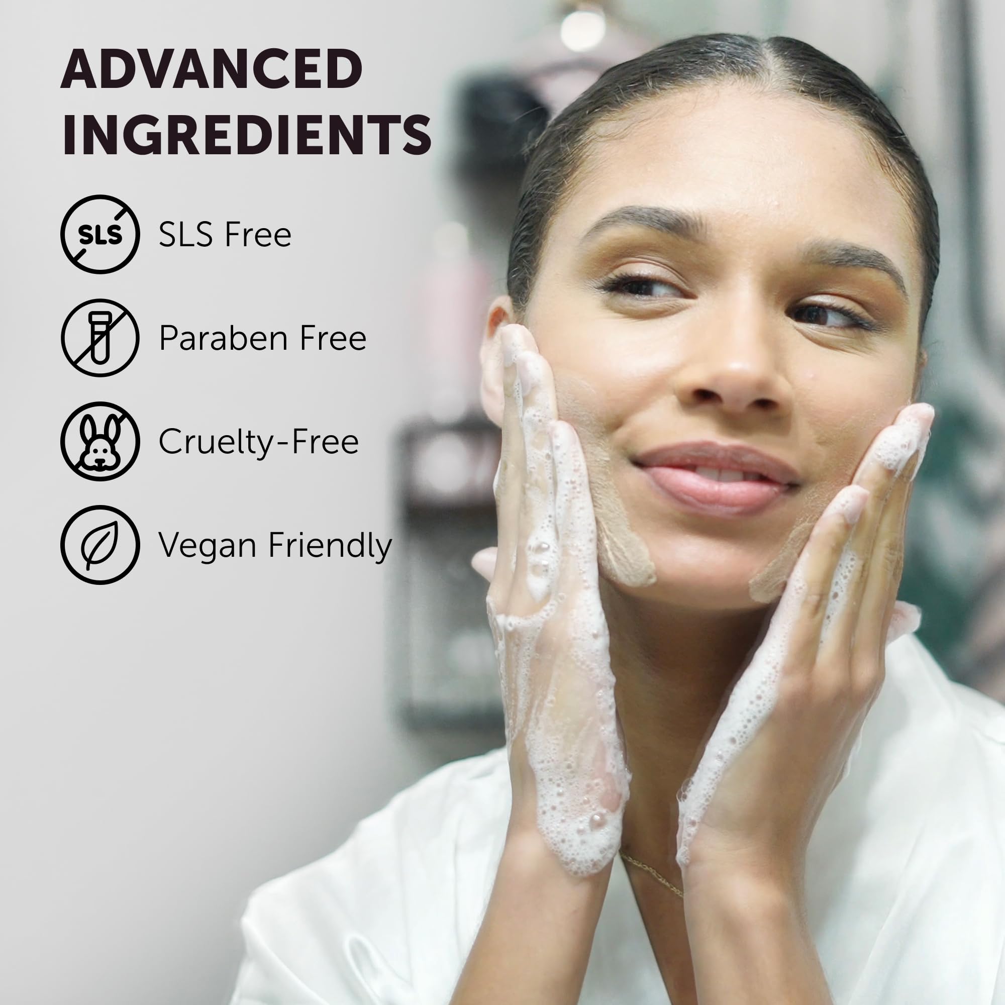 VALITIC Éponge africaine incluse pour exfoliation douce.
