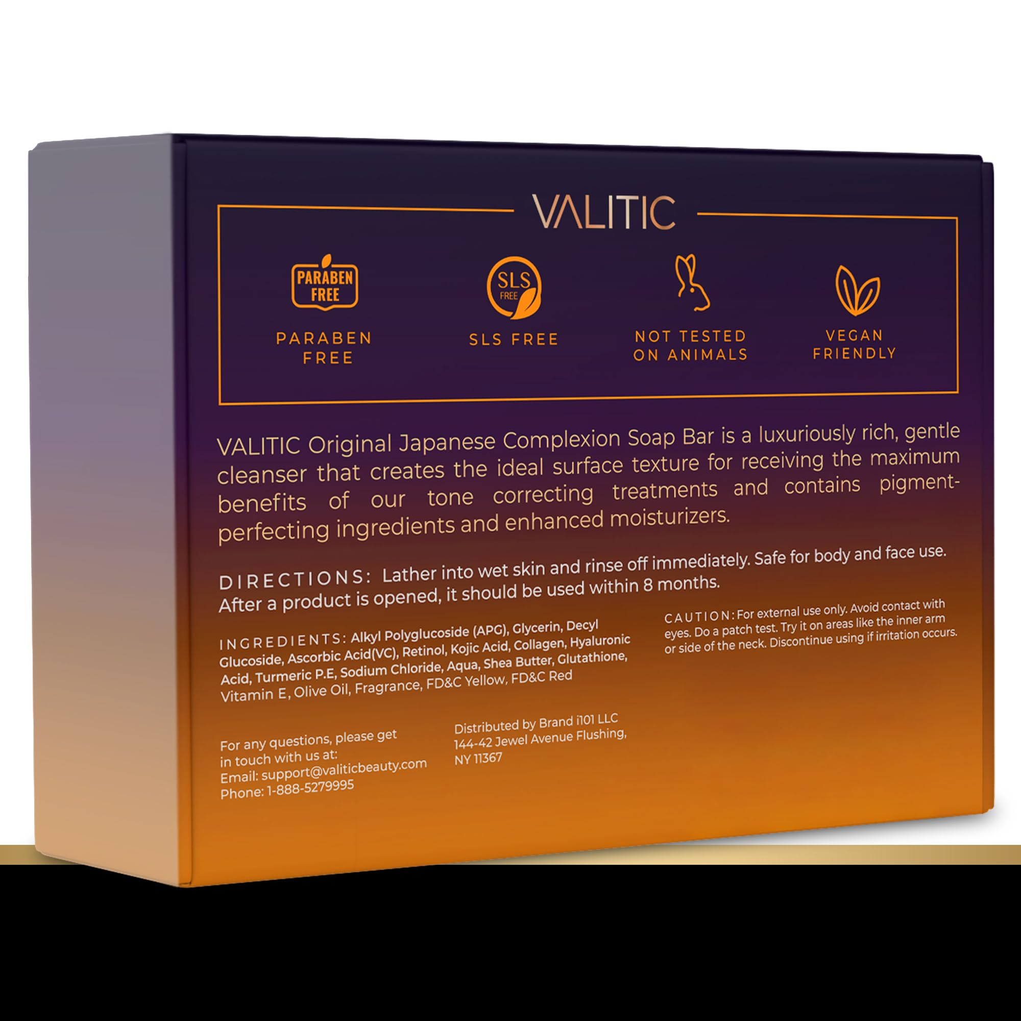 VALITIC logo et étiquette — marque reconnaissable VALITIC