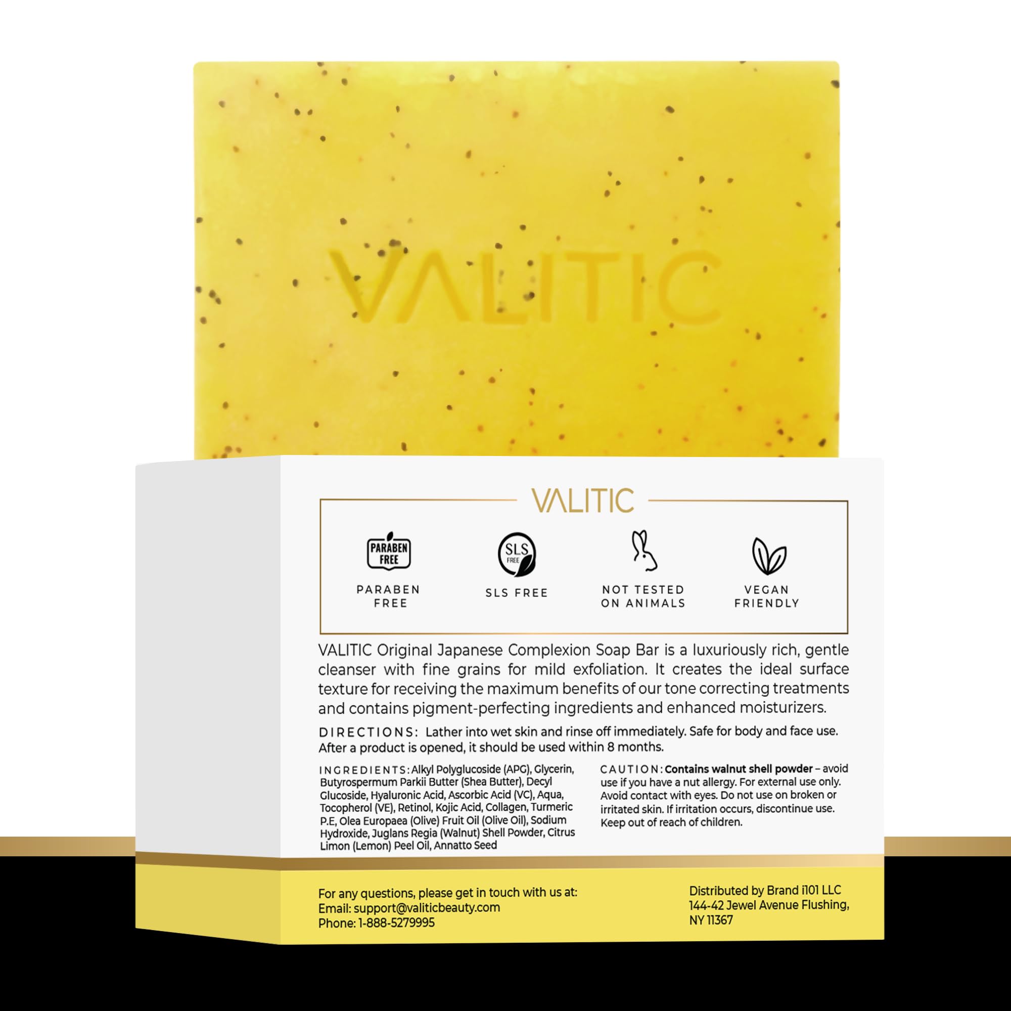VALITIC Savon pack trois, pratique et économique