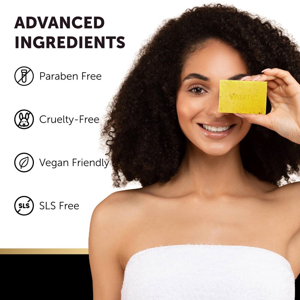 VALITIC Savon sans SLS ni parabènes, formulation vegan éthique