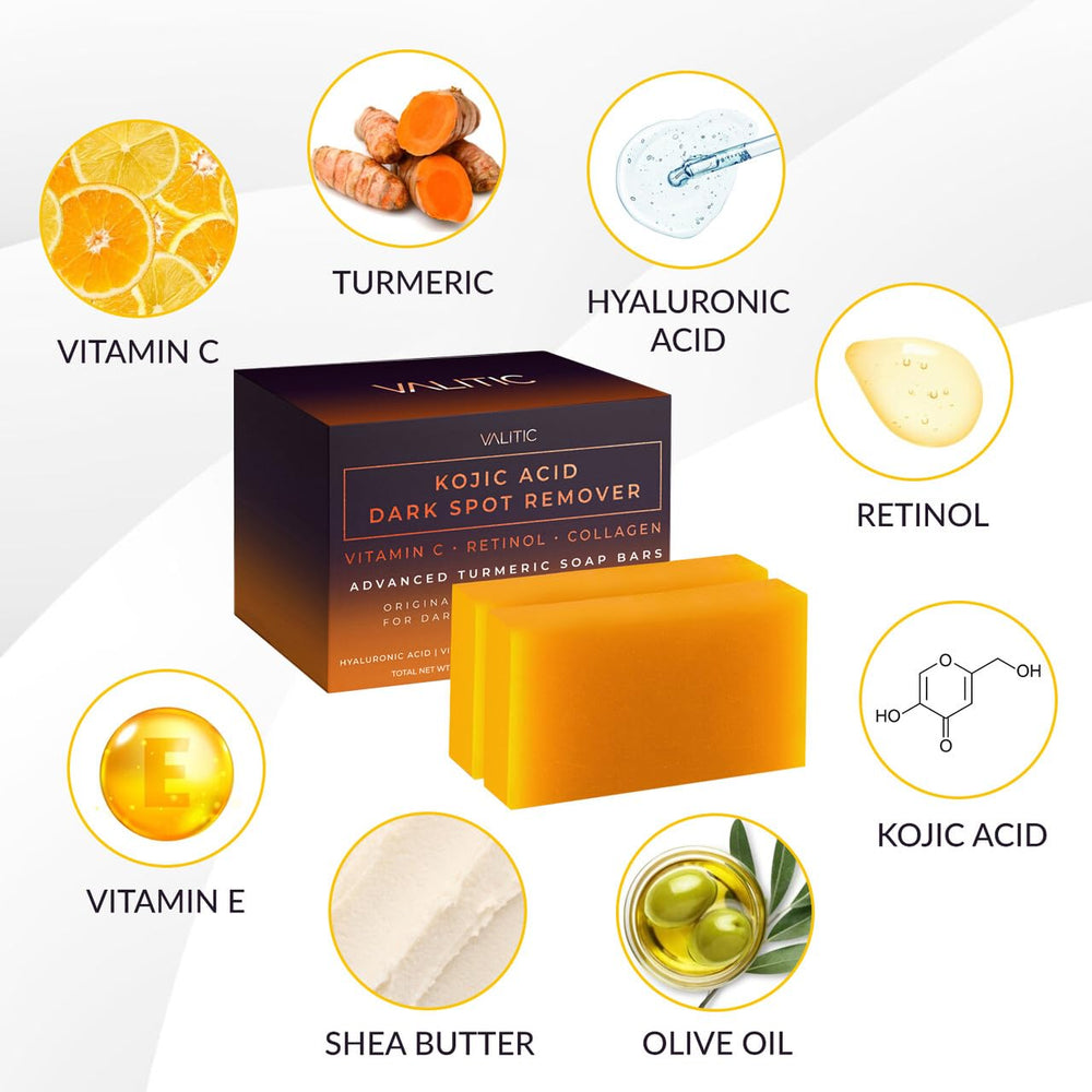VALITIC Savon sans sulfates et sans parabenes, usage quotidien