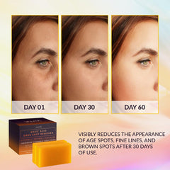 Valitic savon vitamine C et retinol, peau hydratée et lumineuse.