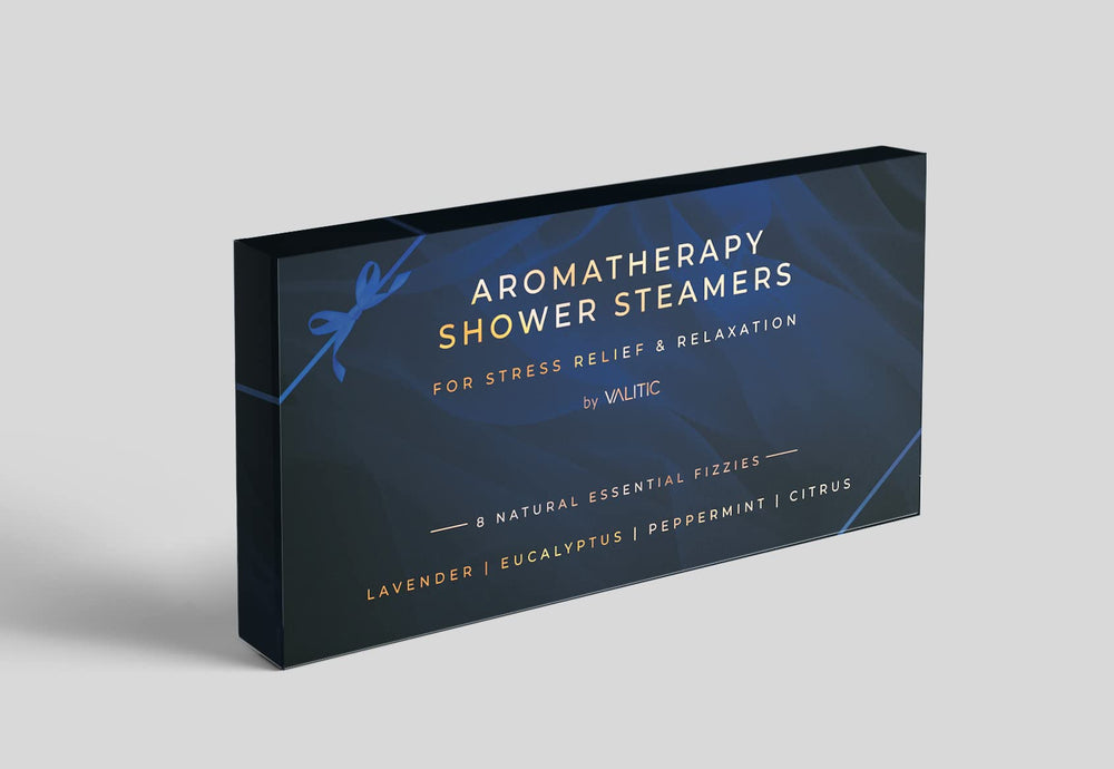 VALITIC ensemble aromathérapie douche offre quatre parfums pour varier les expériences.