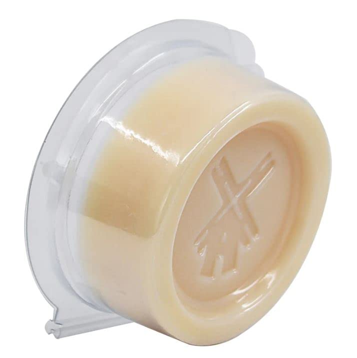 Van Der Hagen Deluxe Shave Soap with brush ready for lather demonstration