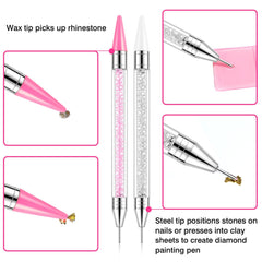 Embouts cire VANALIA – 6 embouts supplémentaires pour ramasser facilement les strass.