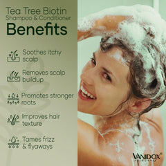 Shampoing VANIDOX – texture crémeuse pour hydratation en profondeur.